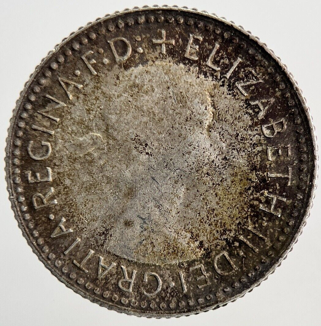 1955 Australia Sixpence Silver Coin | Fine Collectable Grade