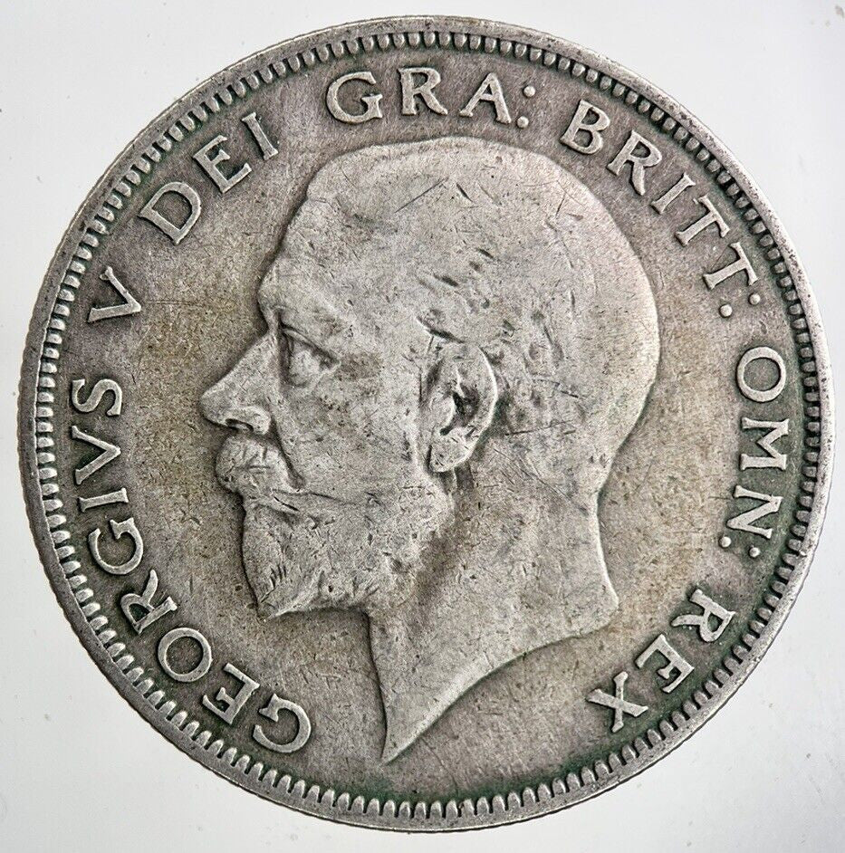1928 George V Half - Crown Silver Coin | Fine Collectable Grade