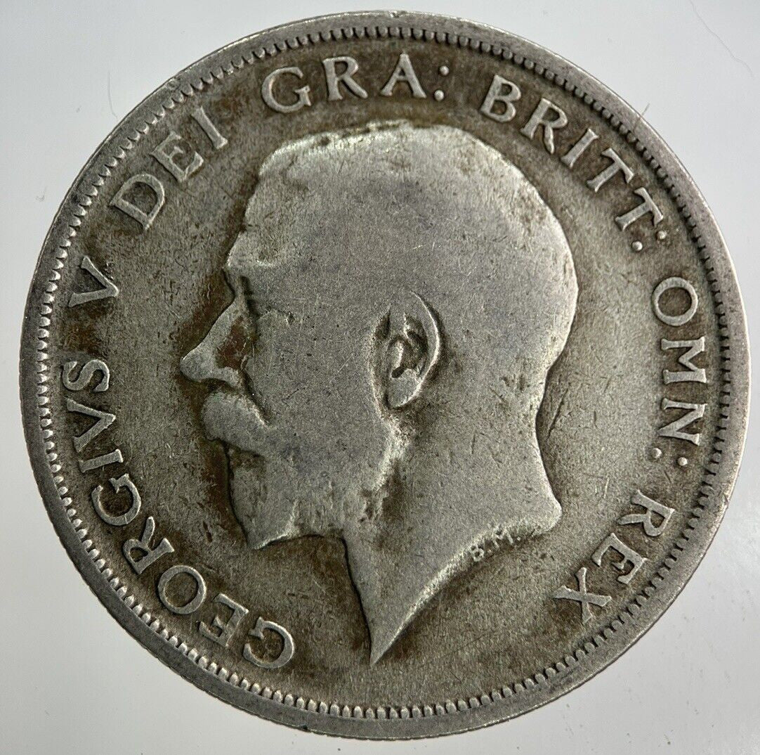 1920 George V Half - Crown Silver Coin | Fine Collectable Grade