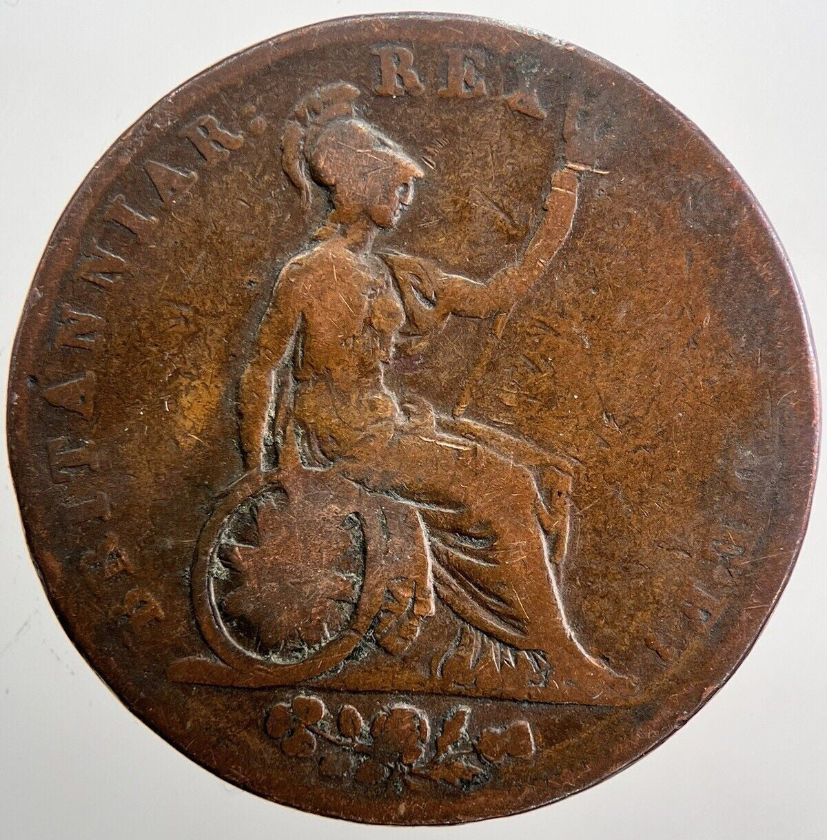 1826 George IV Half - Penny Coin | Collectable Grade | a6024