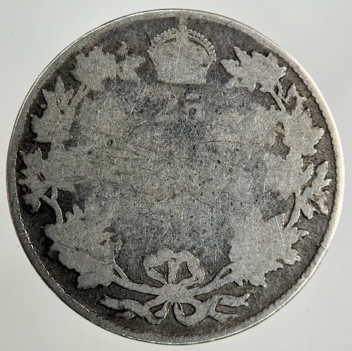 1918 Canada 25 Cents Silver Coin | Fair Grade