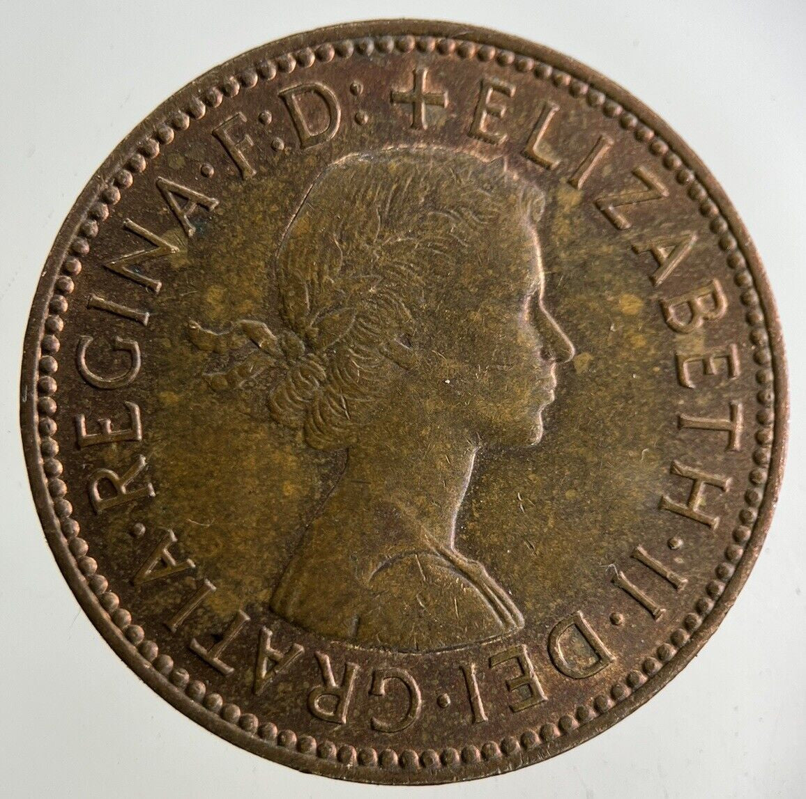 1967 Elizabeth II 2nd Half - Penny Coin | Very Fine Grade