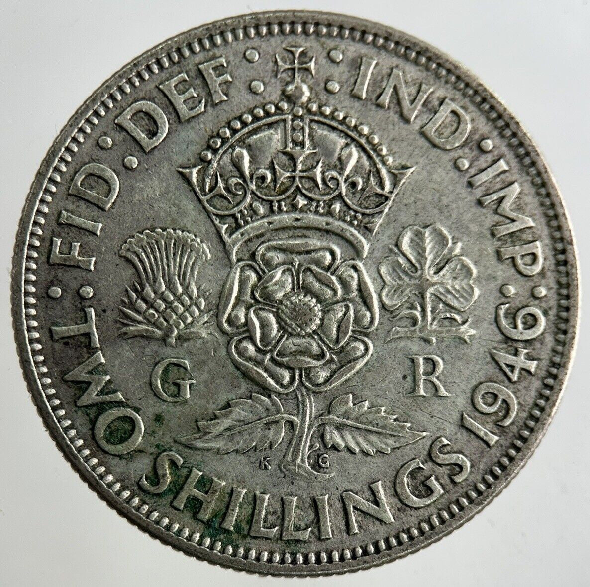 1946 George VI Florin Silver Coin | Fine Collectable Grade