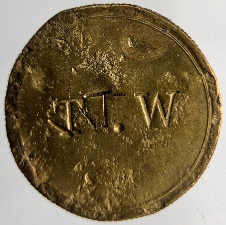 British Queen Victoria Engraved Token Coin | Collectable Grade