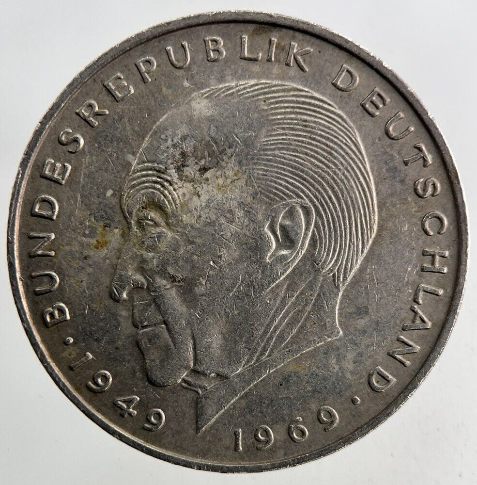 1974 Germany 2 Mark Coin | Fine Collectable Grade