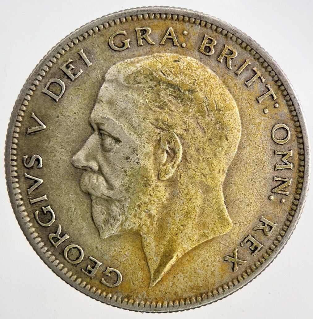 1929 George V Half - Crown Silver Coin | Fine Collectable Grade