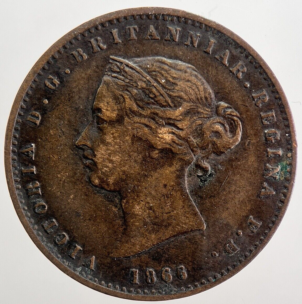 1866 Jersey One Twenty - Sixth 1/26 Shilling Coin | Very High Grade | a5630