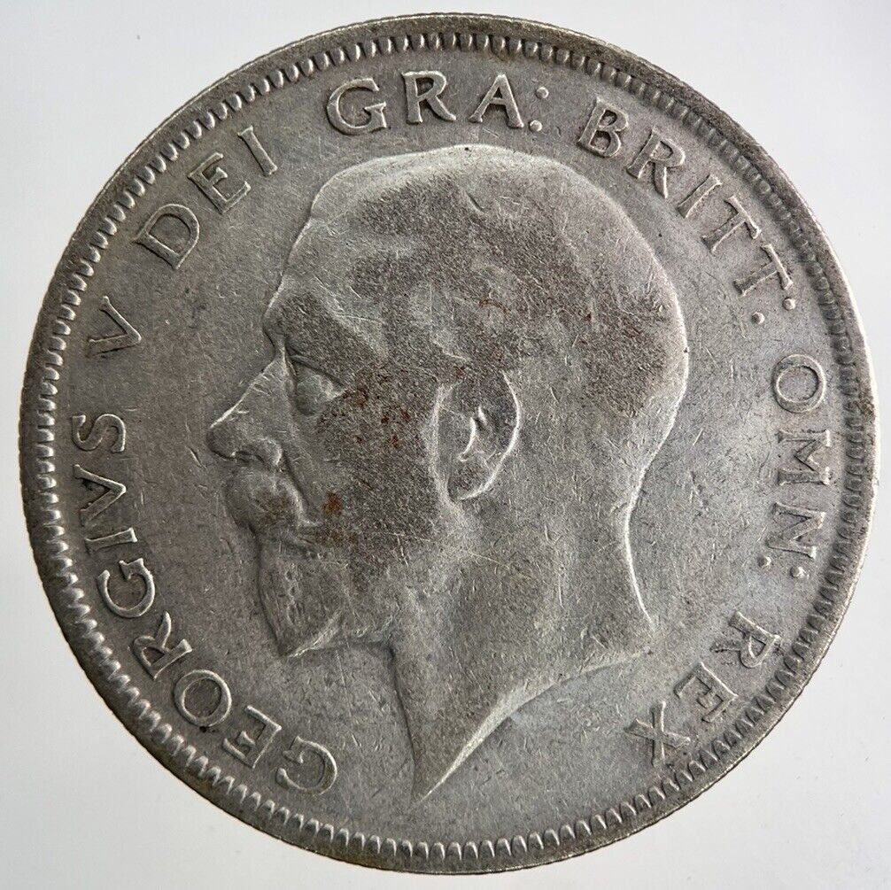 1932 George V Half - Crown Silver Coin | Fine Collectable Grade
