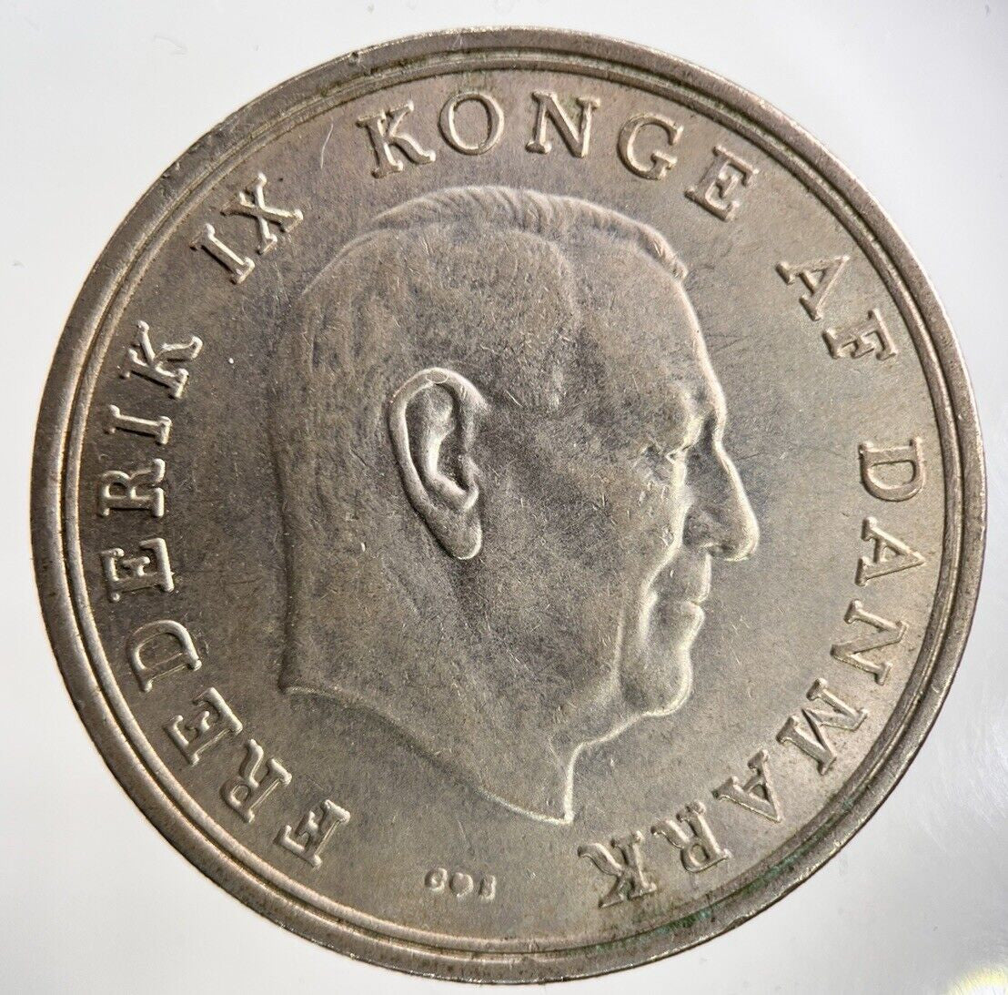 1968 Denmark 5 Kroner Coin | Fine Collectable Grade