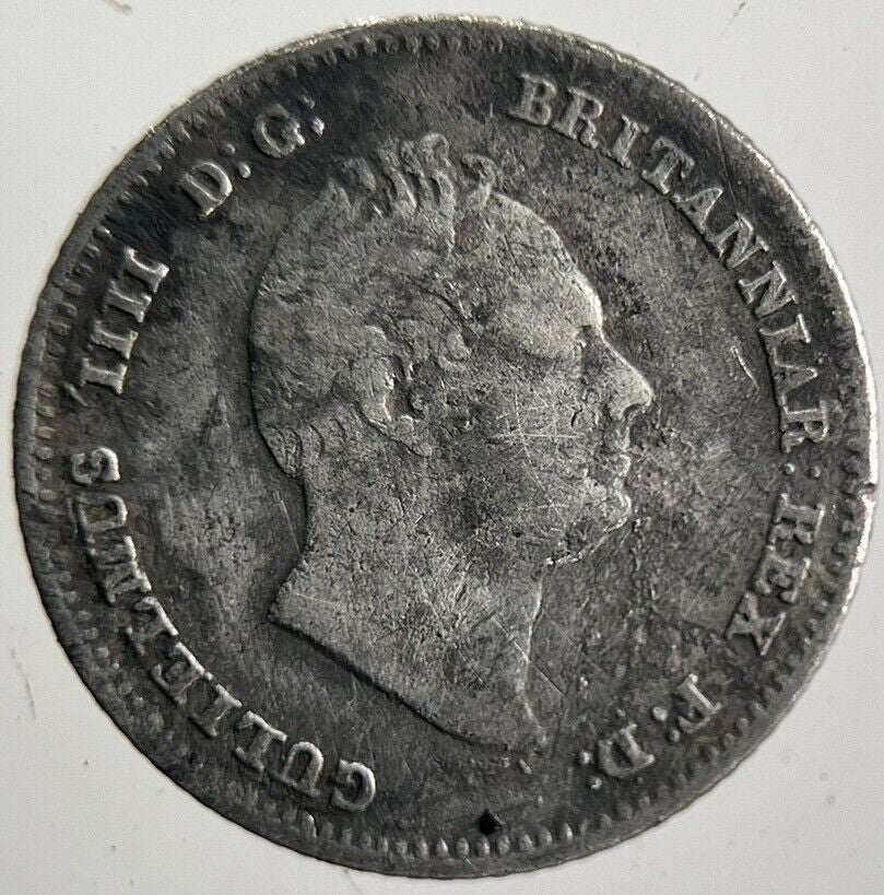 1836 William IV Four - Pence Silver Coin | Collectable Grade | a4677