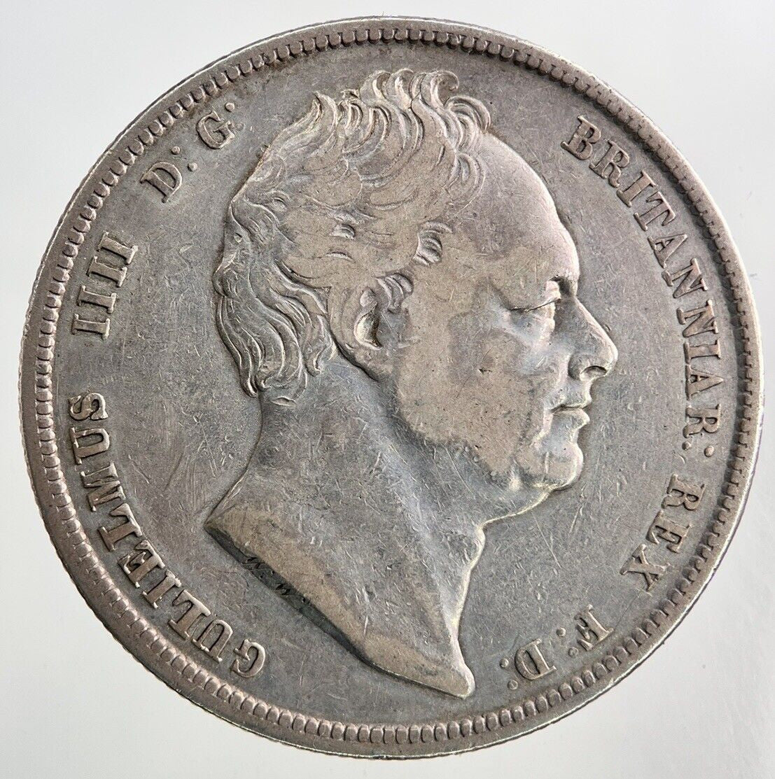 1836 William IV Half - Crown Silver Coin | Fine Collectable Grade