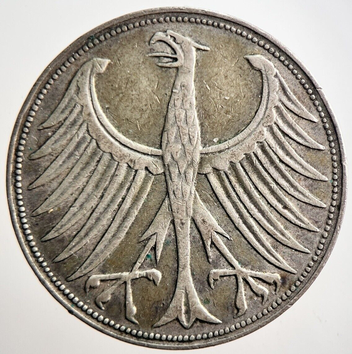 1951 - J Germany 5 Mark Silver Coin | Fine Collectable Grade | a3543