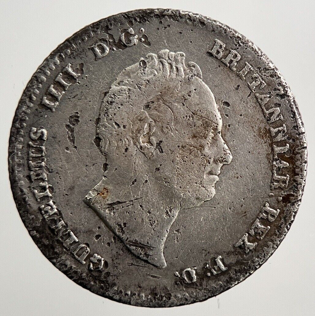 1836 William IV Groat Four - Pence Silver Coin | Collectable Grade | a2697