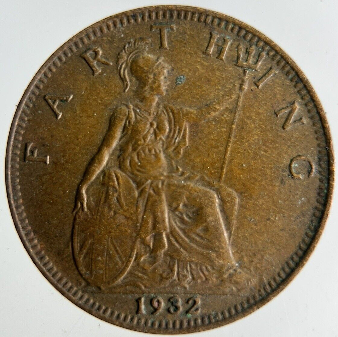 1932 George V Farthing Coin | Very High Grade