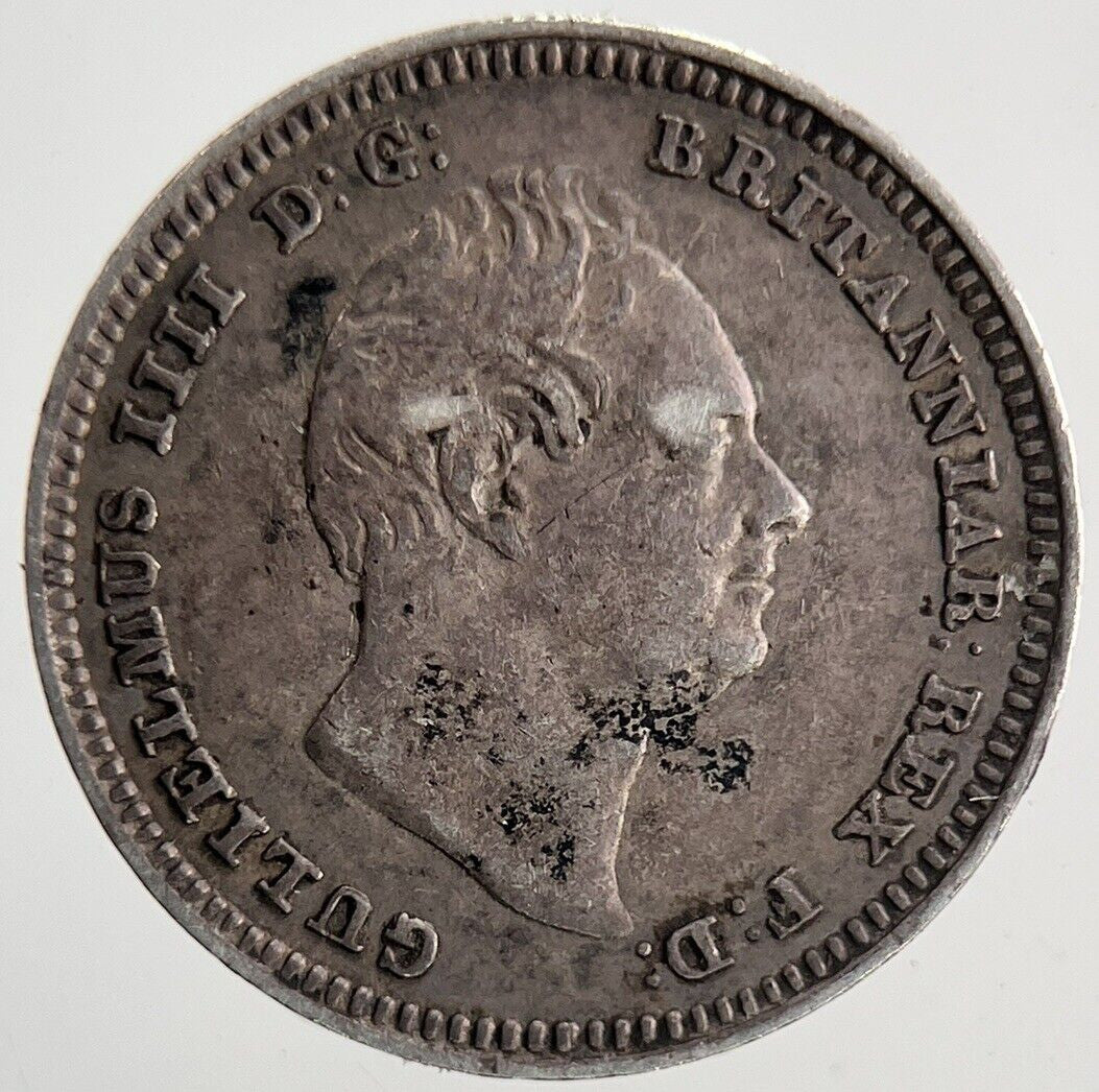1835 William IV Threepence Silver Coin | Very High Grade | a6908