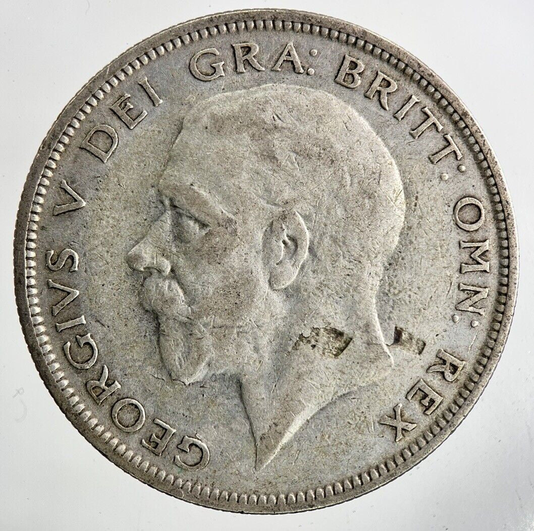 1931 George V Half - Crown Silver Coin | Fine Collectable Grade