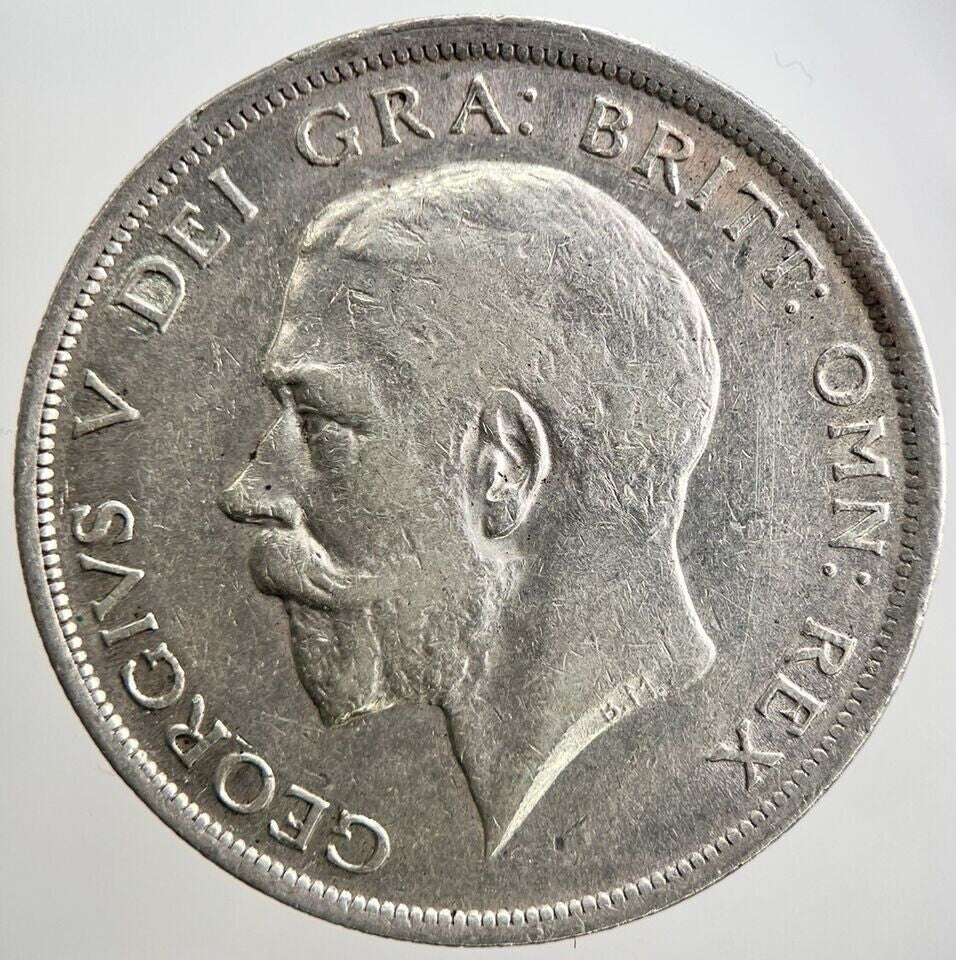 1918 George V Half - Crown Silver Coin | Very High Grade | a2627