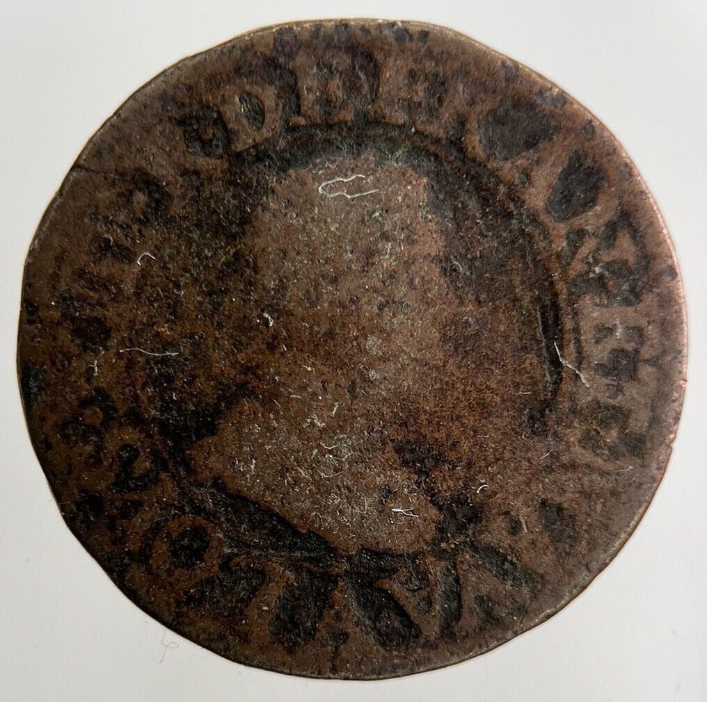 1612 France Double Tournois Coin | Collectable Grade