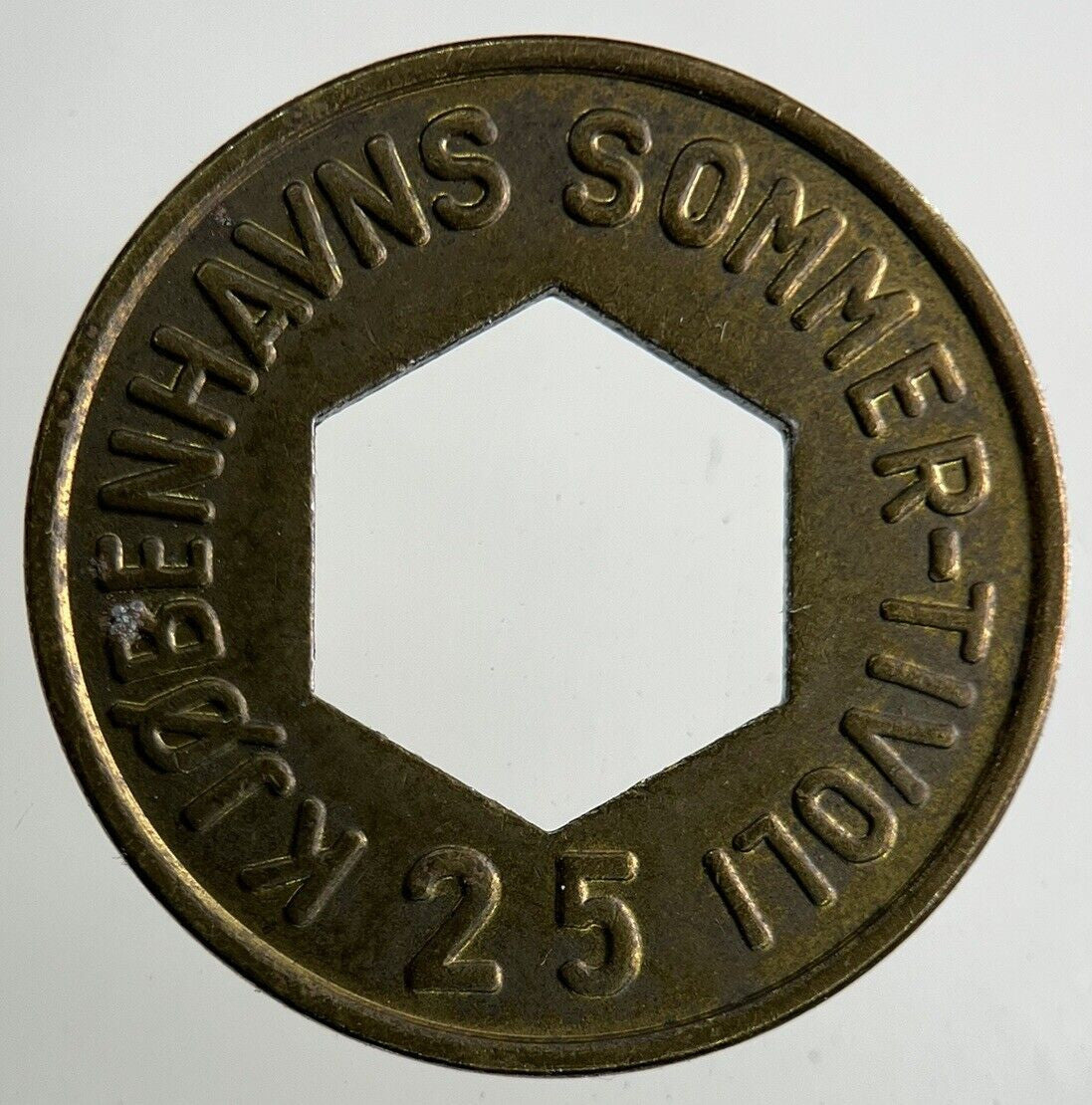 Denmark Sommer - Tivoli 25 Ore Token Coin | Collectable Grade
