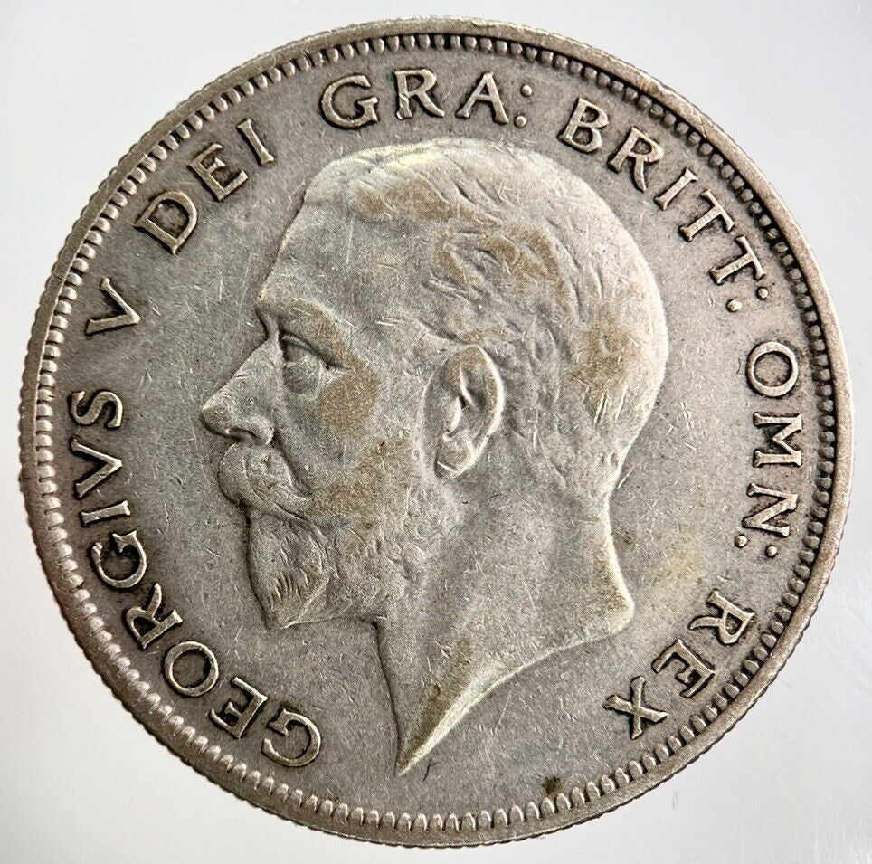 1928 George V Half - Crown Silver Coin | Very High Grade