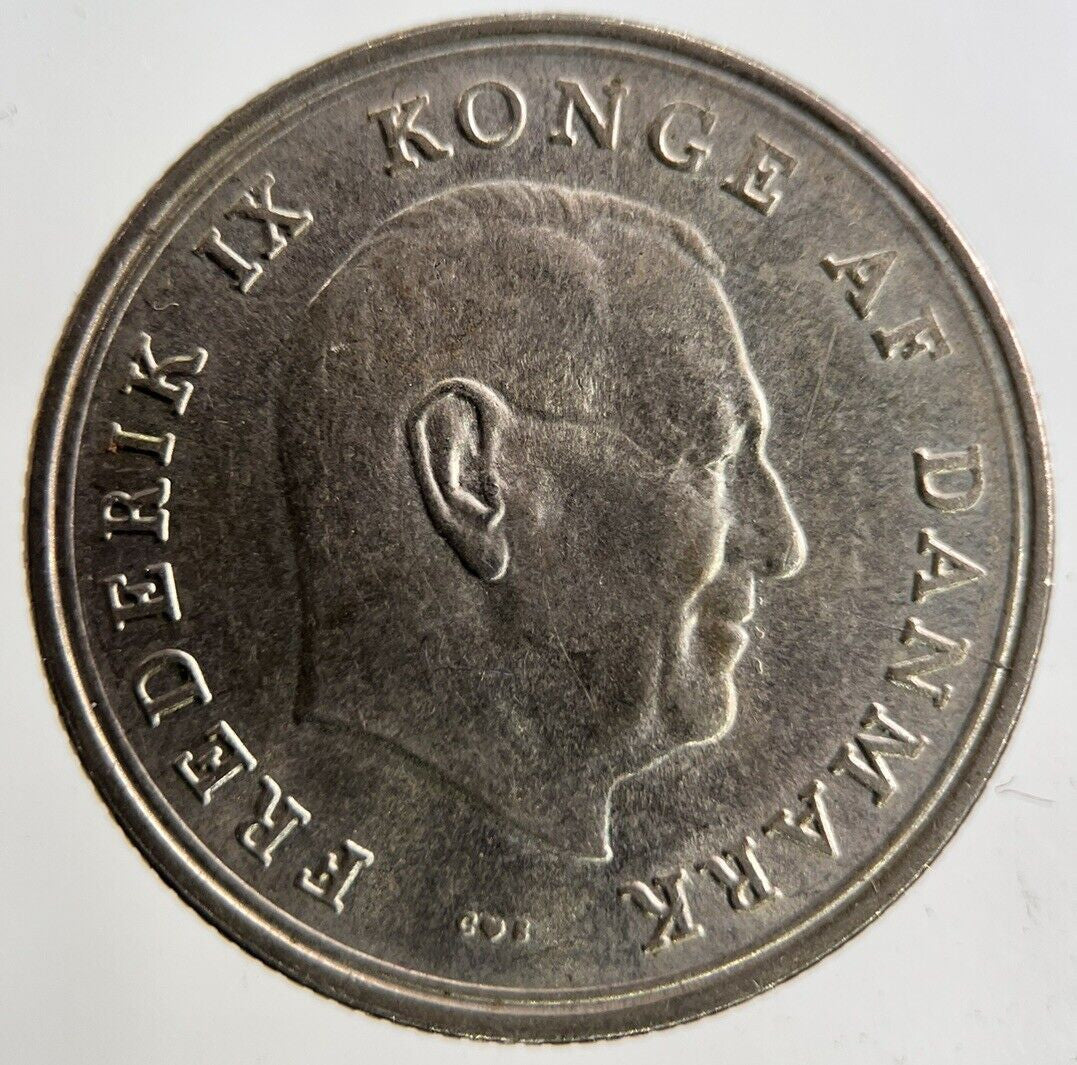 1963 Denmark 1 Krone Coin | Fine Collectable Grade
