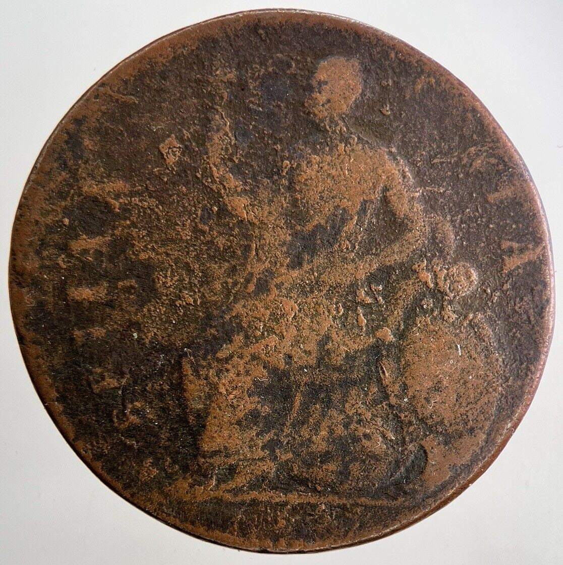 1674 Charles II 2nd Half - Penny British Coin | Collectable Grade | a9462