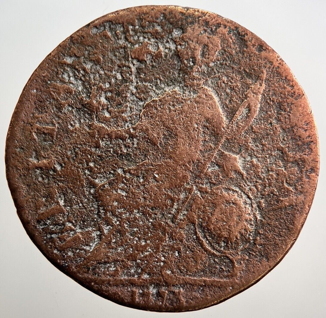 1773 George III 3rd Half - Penny Coin | Collectable Grade | a3835