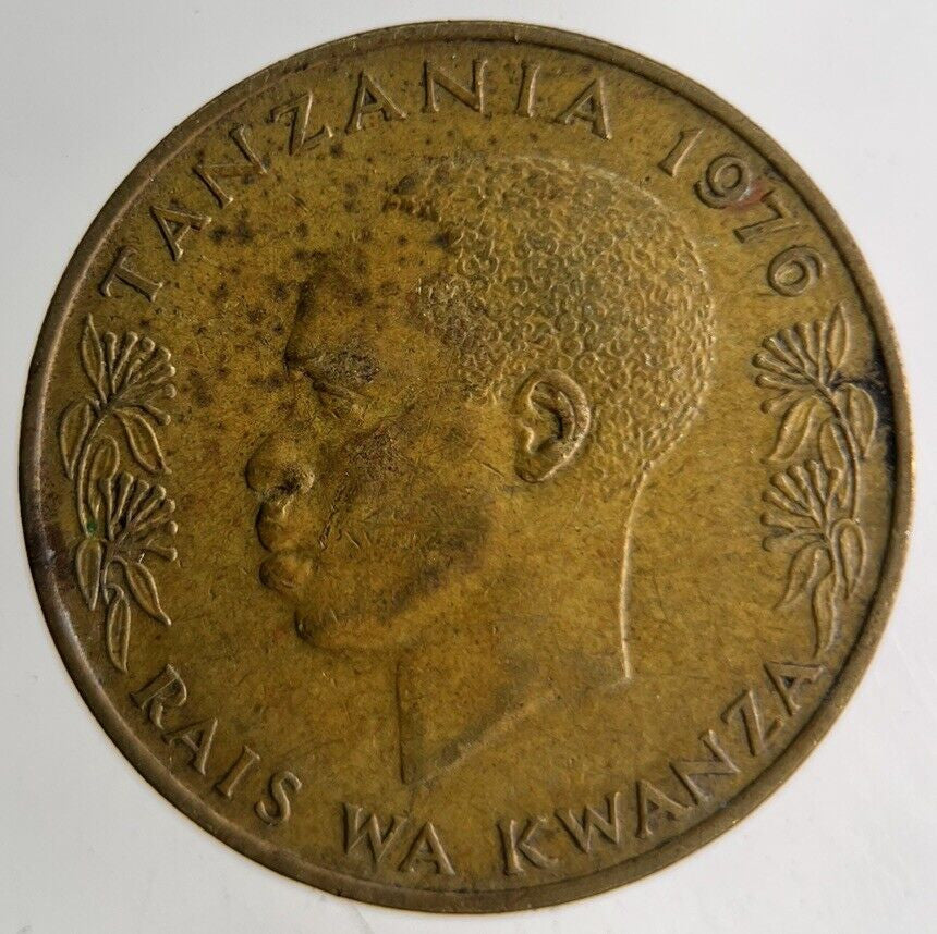 1976 Africa Tanzania 20 Senti Ishirini Coin | Fine Collectable Grade