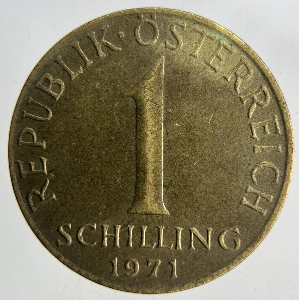 1976 Austria 1 Schilling Coin | Fine Collectable Grade