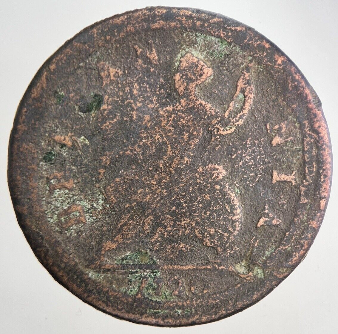 1720 George I 1st Half - Penny Coin | Collectable Grade | a7308
