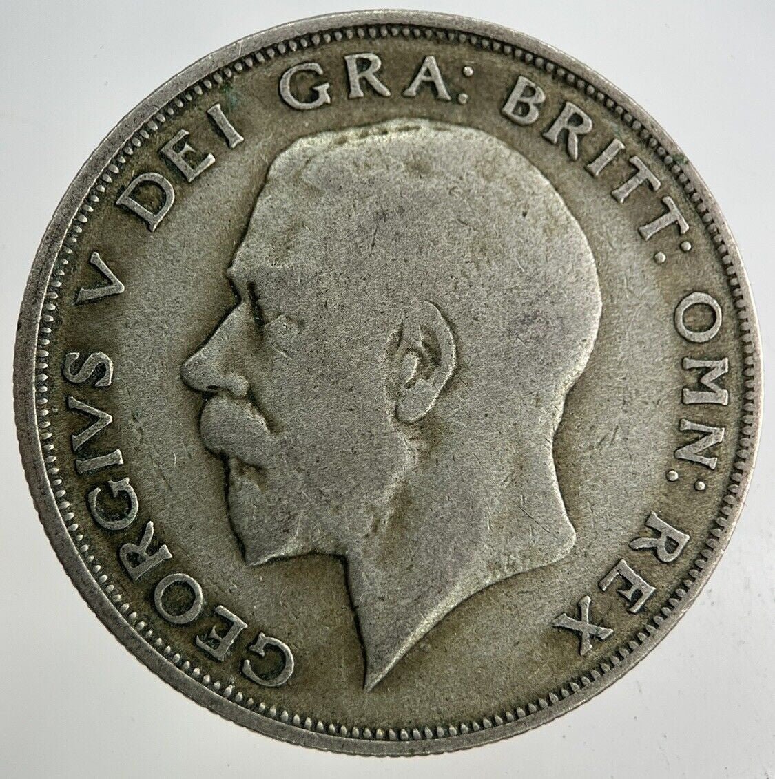 1921 George V Half - Crown Silver Coin | Fine Collectable Grade