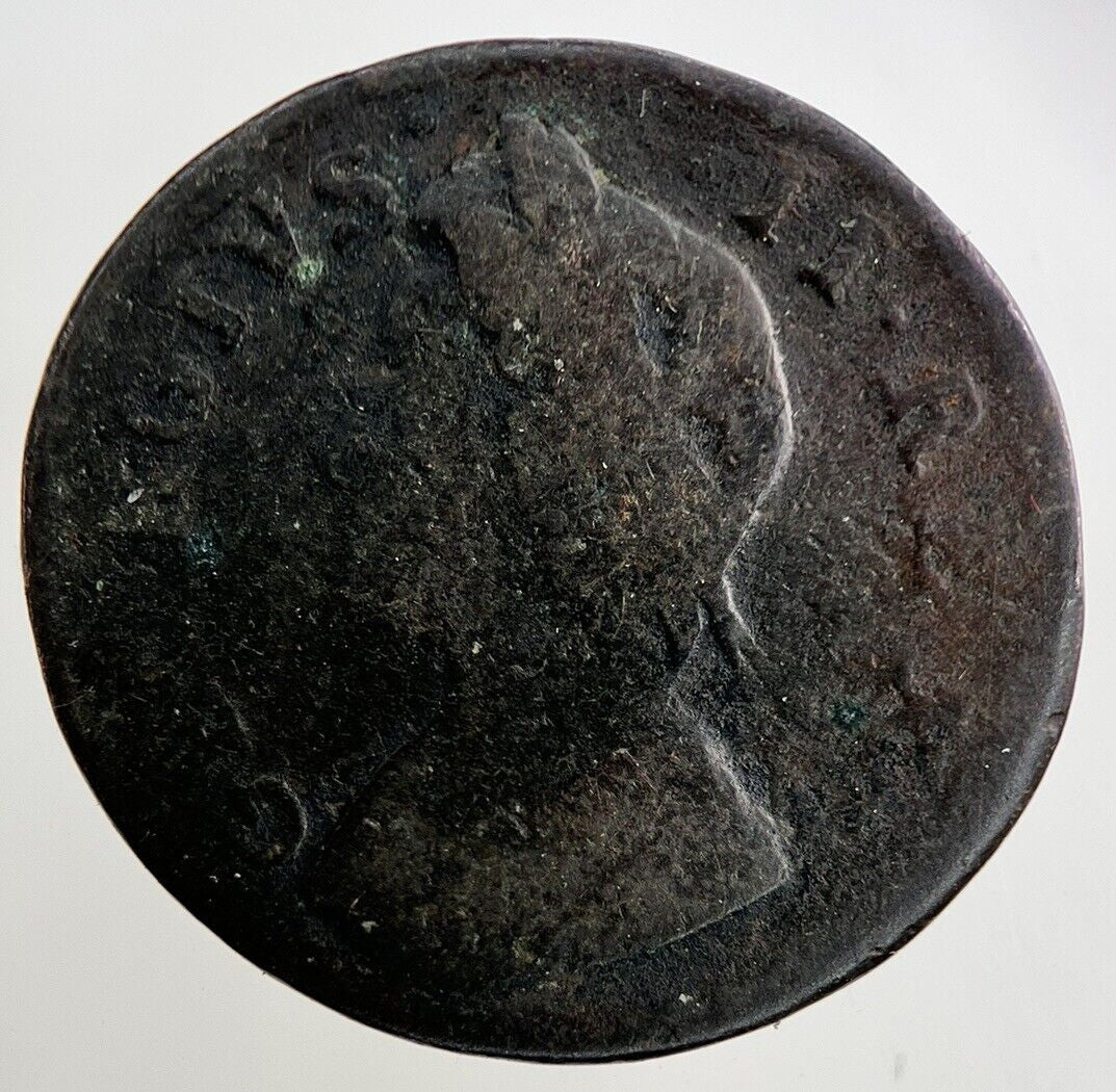 1739 George II 2nd Farthing Coin | Fine Collectable Grade