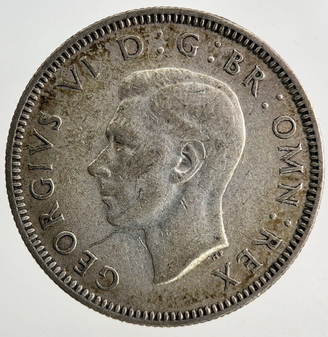 1944 George VI Shilling Silver Coin | Fine Collectable Grade