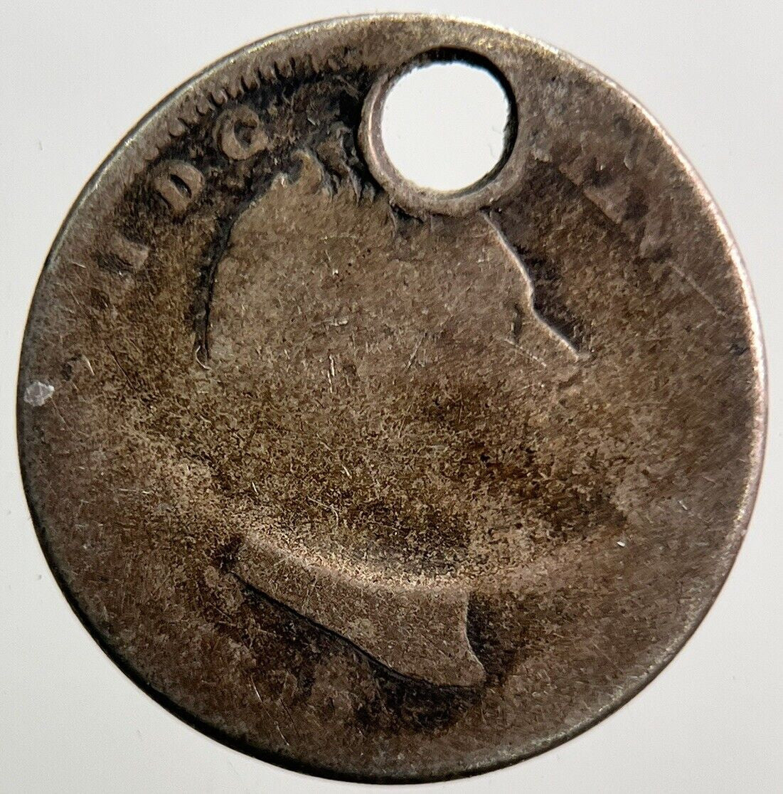 1837 William IV Four - Pence Silver Coin | Fair Grade | a3720