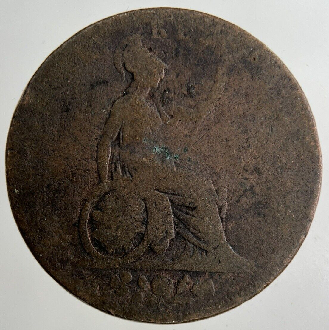 British George IV Half - Penny Coin | Collectable Grade
