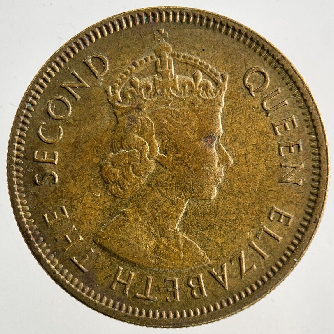 1971 Hong Kong 10 Cents Coin | Fine Collectable Grade