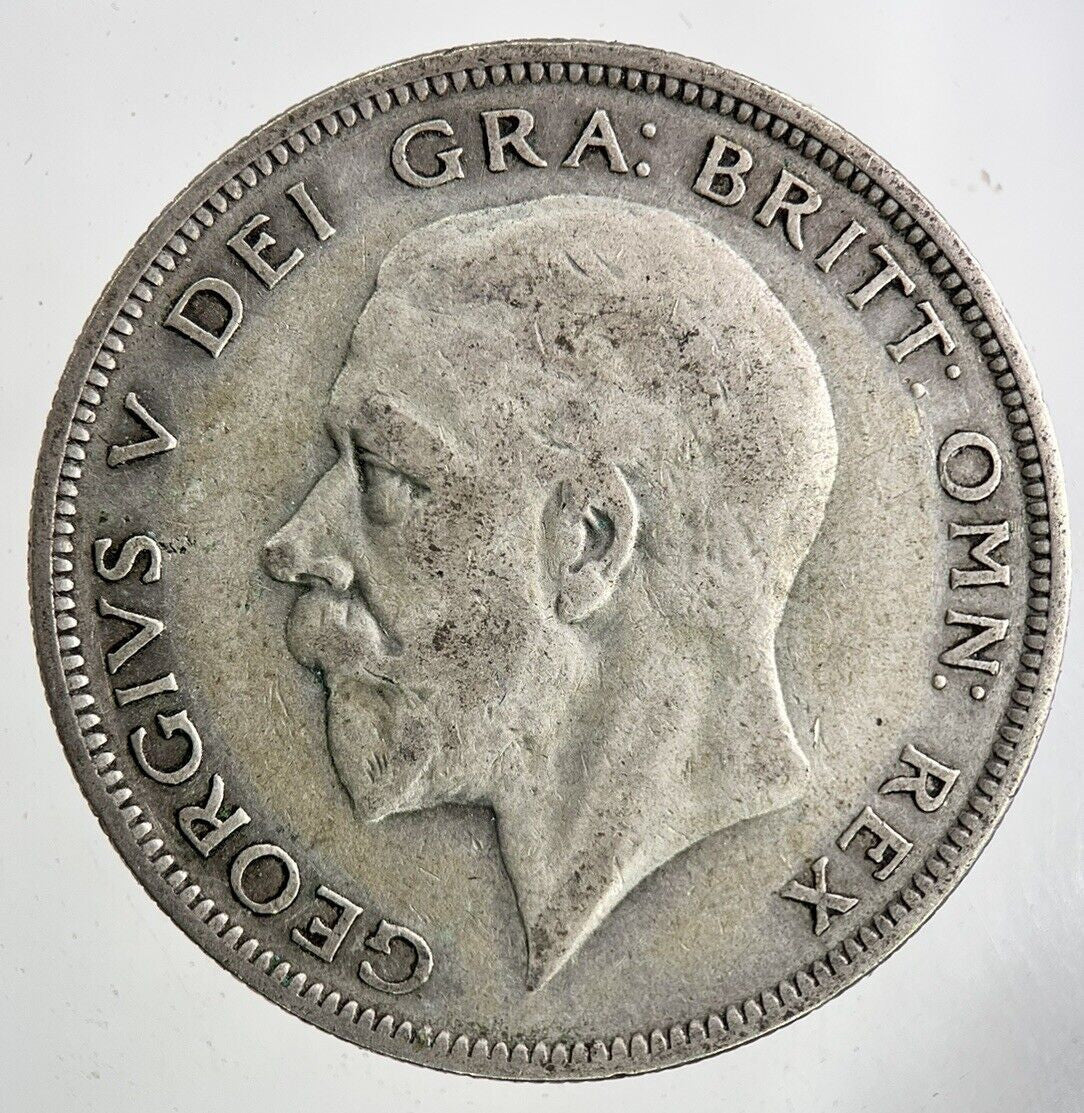 1932 George V Half - Crown Silver Coin | Fine Collectable Grade