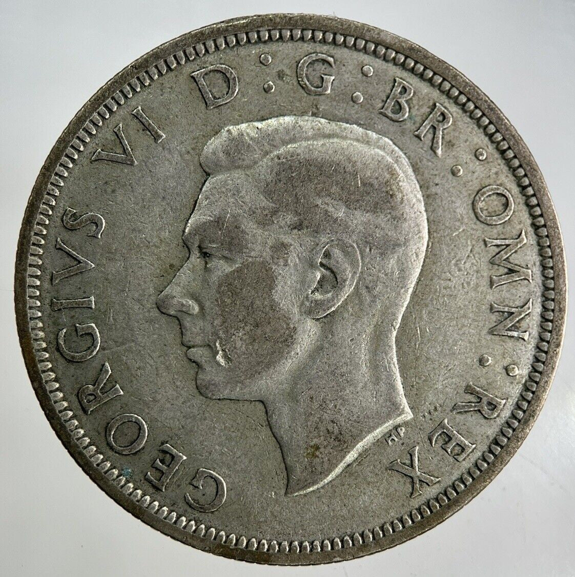1940 George VI Half - Crown Silver Coin | Fine Collectable Grade