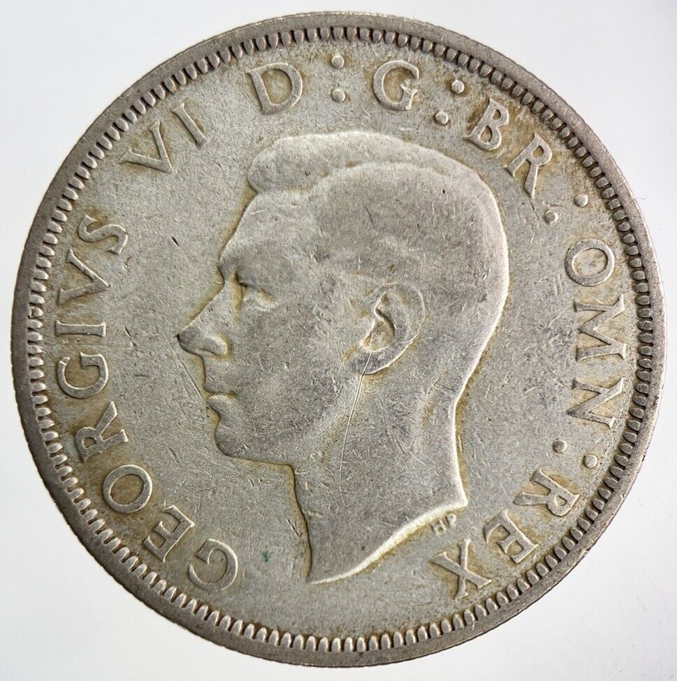 1941 George VI Silver Half - Crown Coin | Fine Collectable Grade