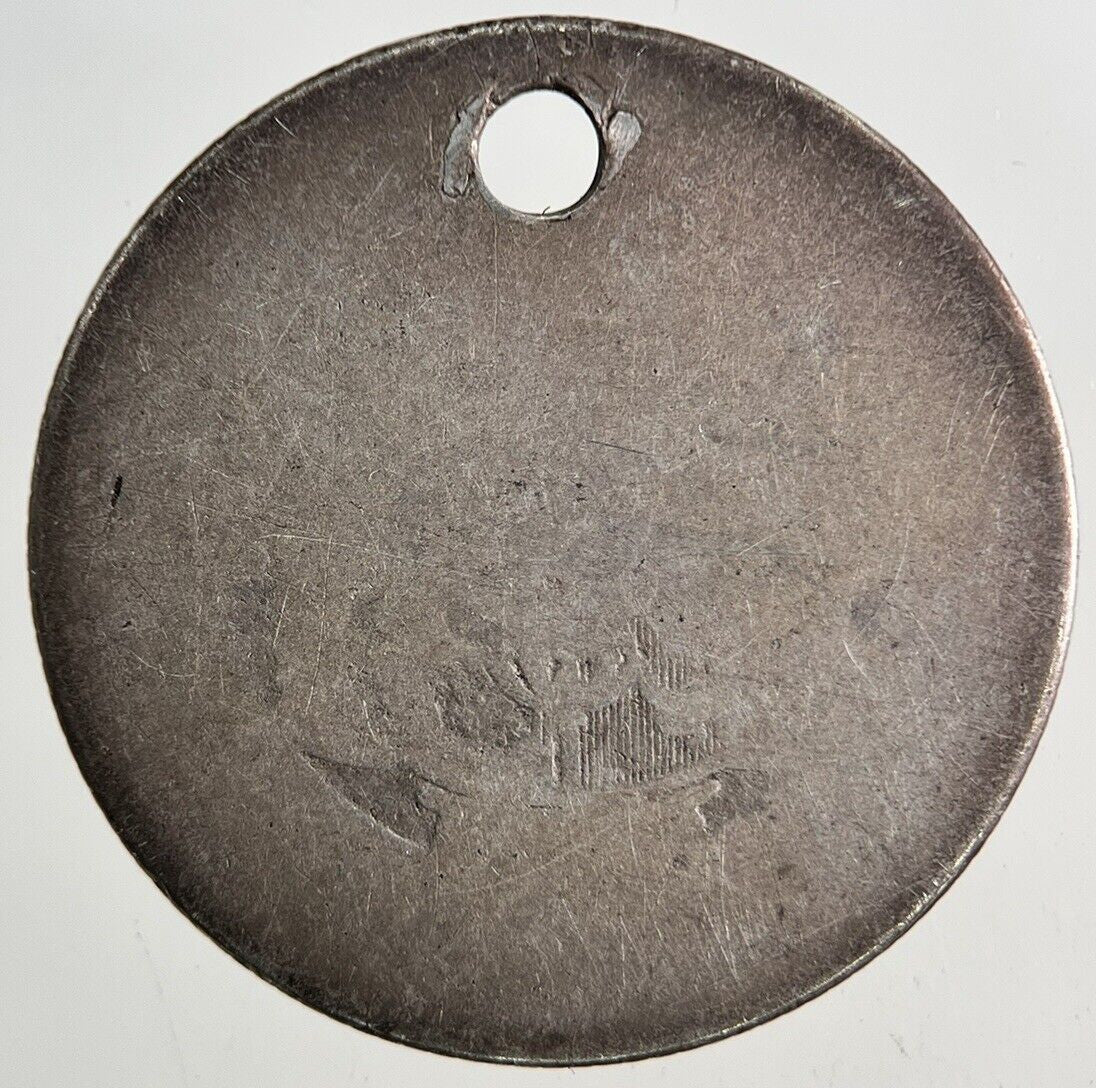 British George III 3rd Shilling Silver Coin | Worn Grade