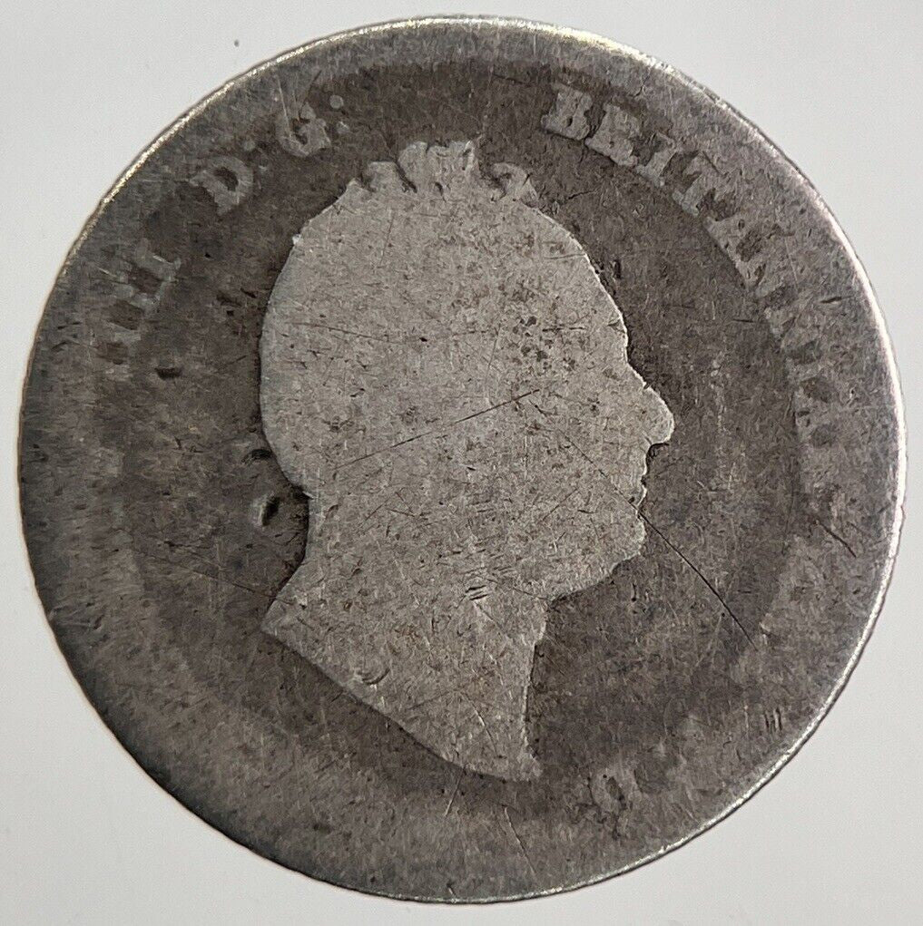 1836 William IV Groat Four - Pence Silver Coin | Collectable Grade | a5536