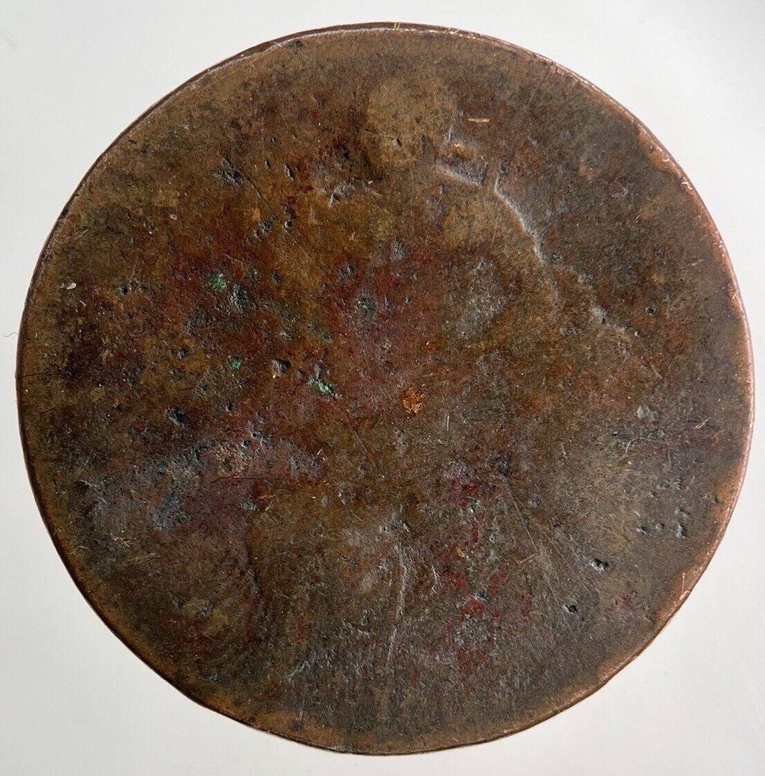 British William III 3rd & Mary Half - Penny Coin | Collectable Grade