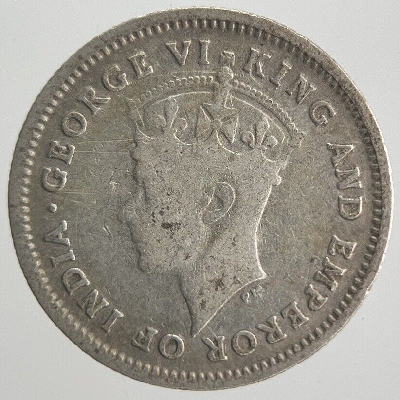1943 British Four - Pence Guiana Belize Silver Coin | Collectable Grade | a4226