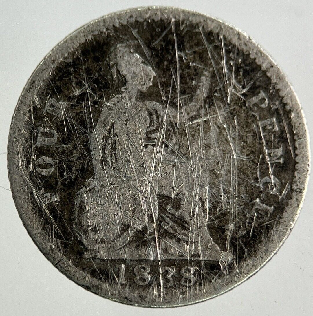 1838 Victoria Four - Pence Groat Silver Coin | Collectable Grade