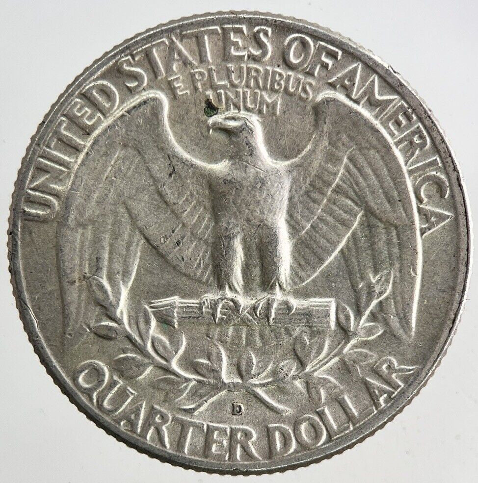 1964 - D US USA Quarter Dollar Silver Coin | Very High Grade