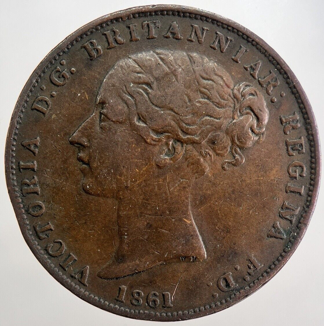 1861 Jersey One Twenty - Sixth 1/26 Shilling Coin | Very High Grade | a5629