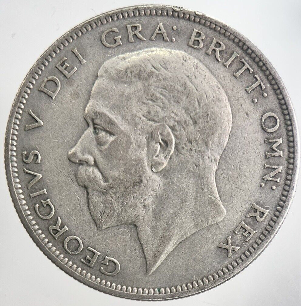 1928 George V Half - Crown Silver Coin | Fine Collectable Grade | a6329