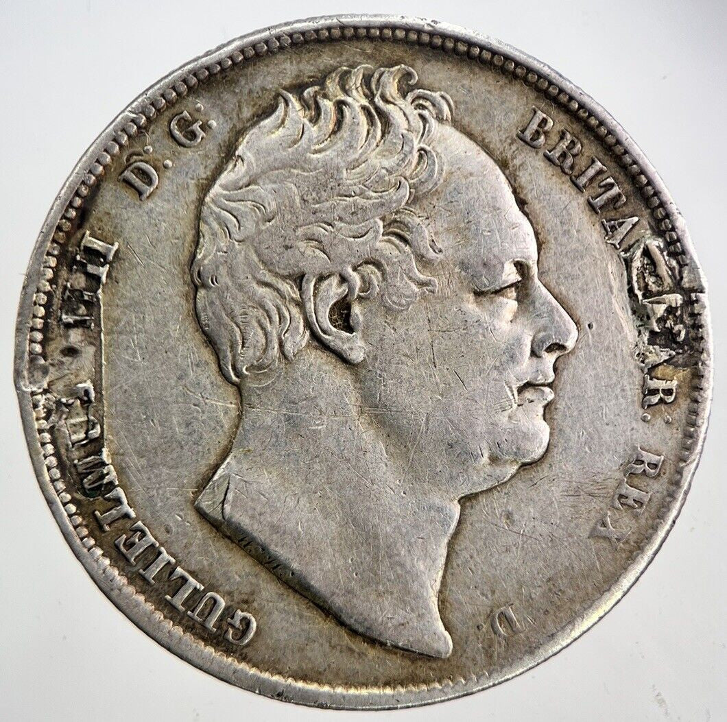1836 William IV Half - Crown Silver Coin | Fine Collectable Grade | a5988