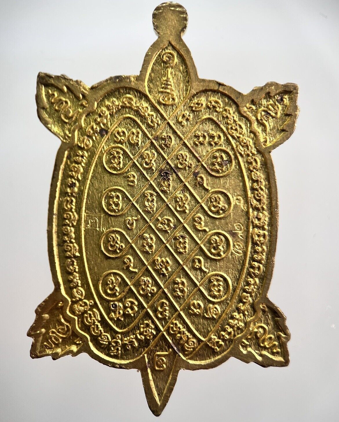 Thailand Buddha Charm Turtle Medal | Height 4.5cm | Collectable Grade | a330