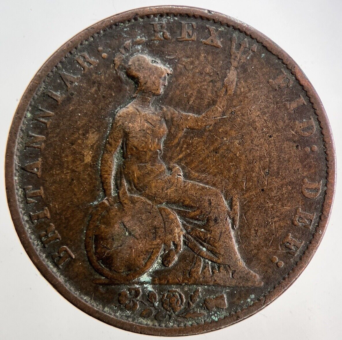 1834 William IV Half - Penny Coin | Collectable Grade